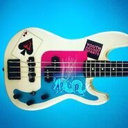 Closeup of Ace's Bass