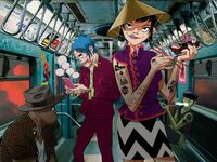 Gorillaz x Inkbox Photo