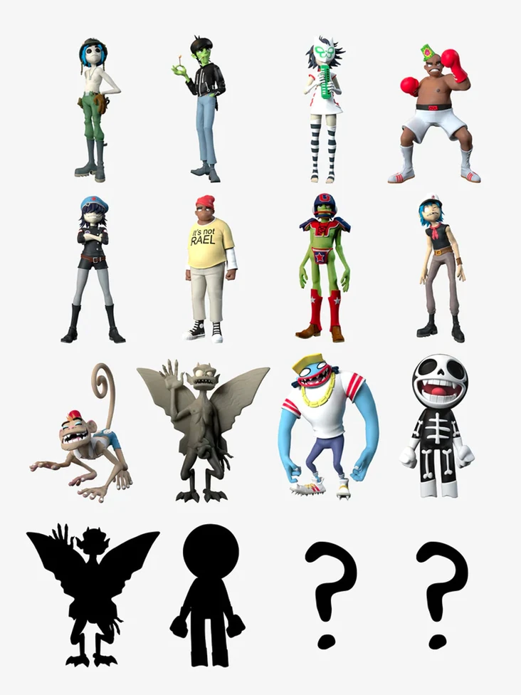 Gorillaz Superplastic Figures | Gorillaz Wiki | Fandom