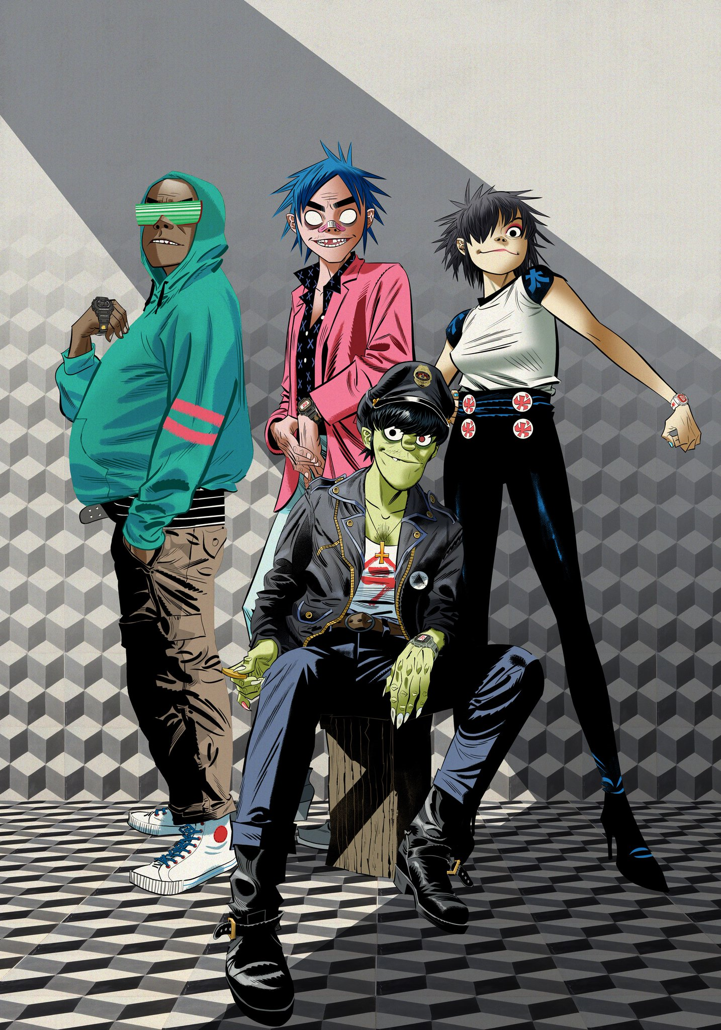 gorillaz band members