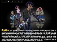 Updated Gorillaz bio