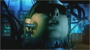 Shaun Ryder in DARE as the giant disembodied head