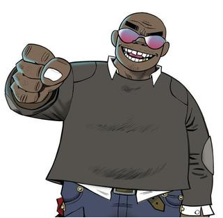 Russel Gorillaz Wiki Fandom 2d, murdoc, noodle and russel.they play a variety ofmusicstyles? russel gorillaz wiki fandom
