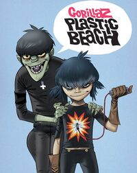 Promotional art for Plastic Beach