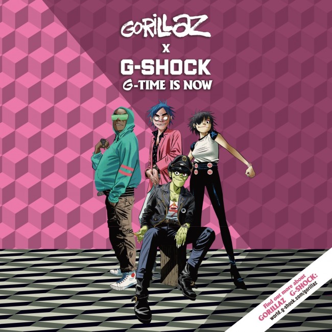 G deals shock gorillaz