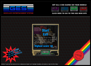 Starting screen