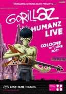 Humanz Live in Cologne poster