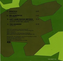 Gorillaz French Limited Edition back cover