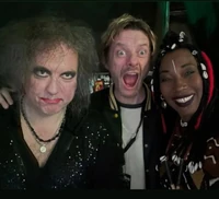 Smith with Jamie Hewlett and Fatoumata Diawara, 2021