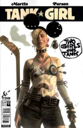 Another cover for an issue of Tank Girl's "Two Girls One Tank"