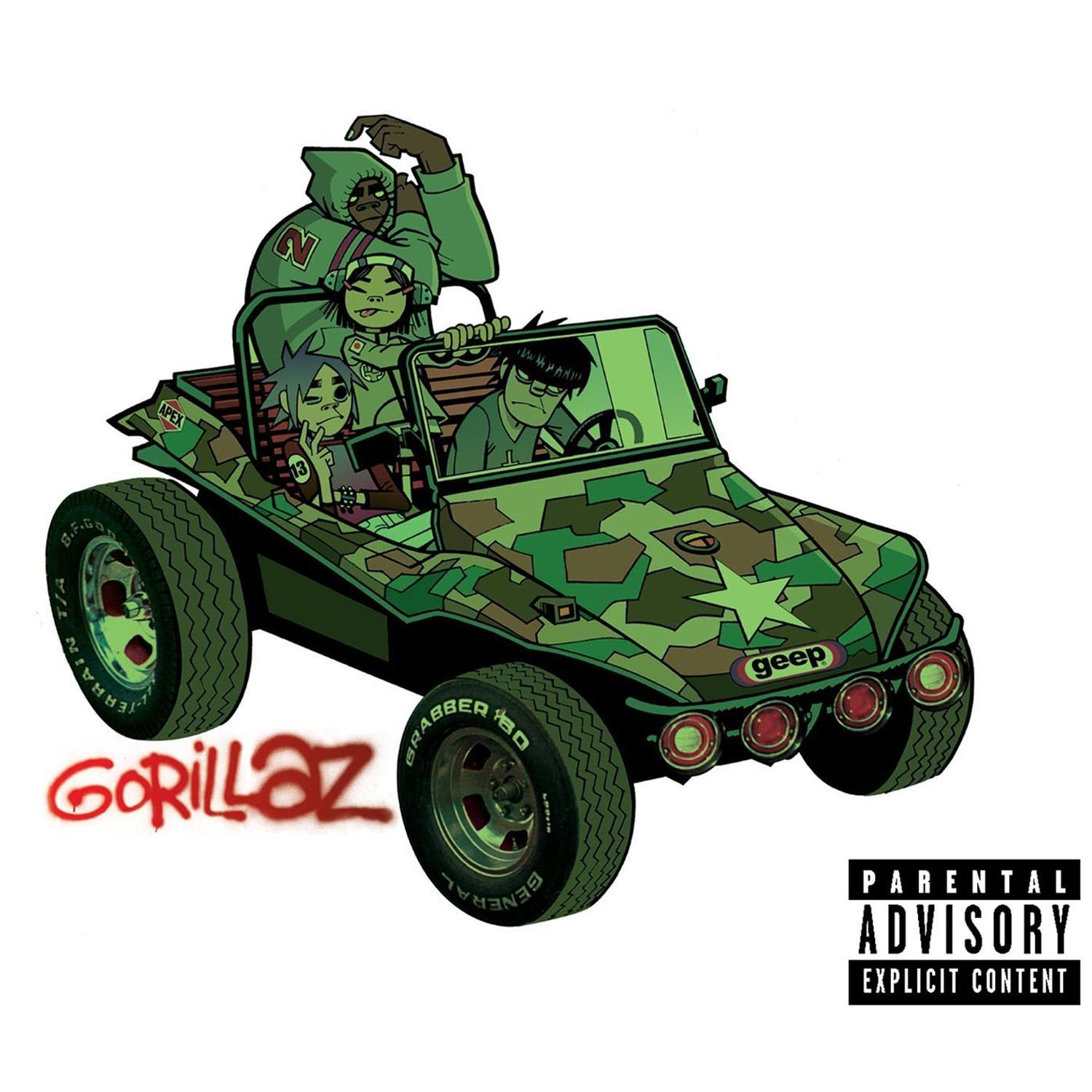 GORILLAZ（19/2000）レコード Gorillaz - 19-2000 RARE promo radio only CD single w