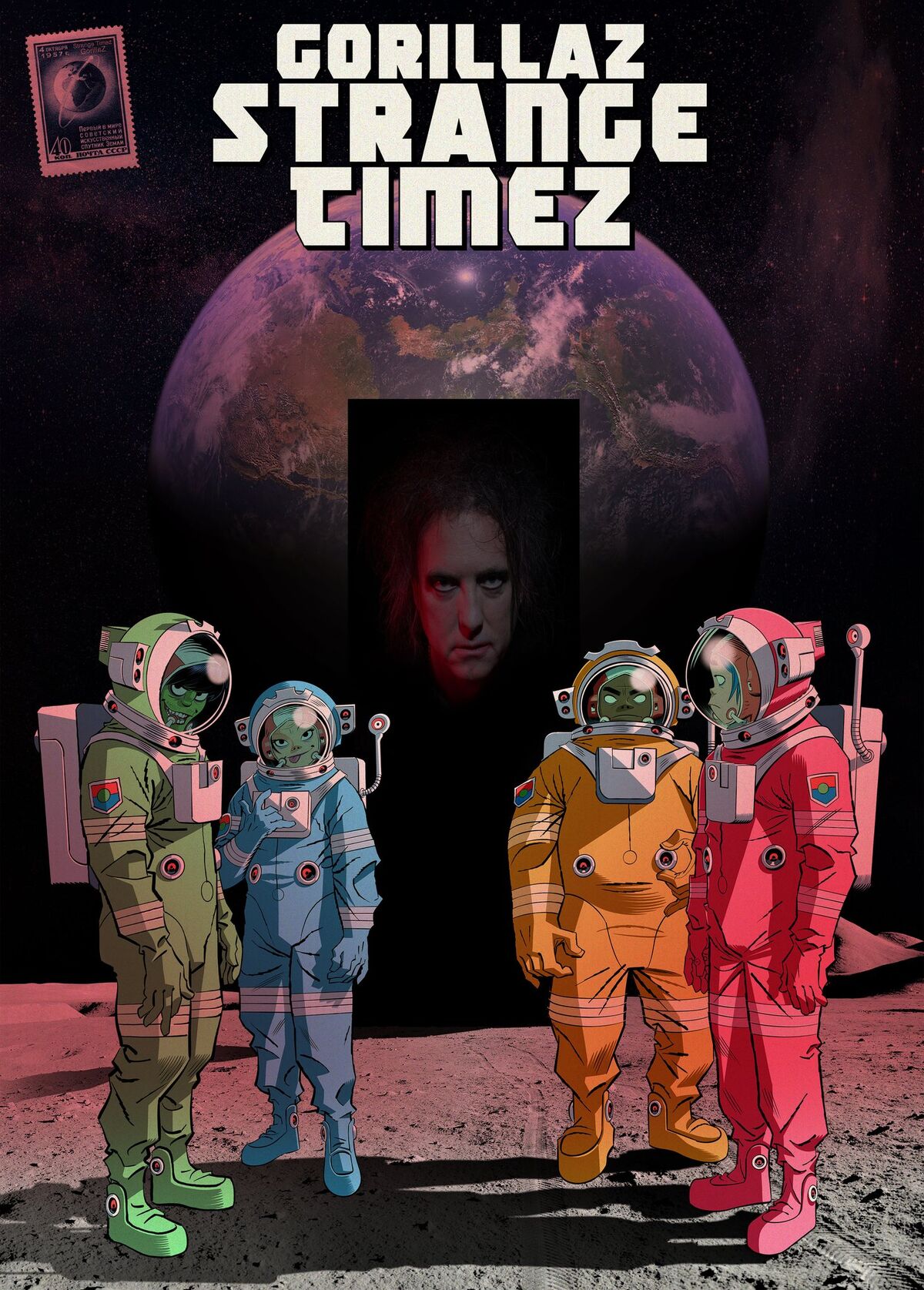 Gorillaz/ ゴリラズ Strange Timez スペーススーツ セット Gorillaz Spacesuit Set by Superplastic - Vinyl Pulse