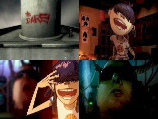 gorillaz demon days album cover template gorillaz demon days album cover template