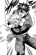 Yuu trying to calm down his brother