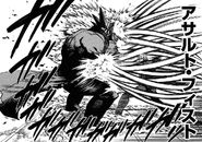 Machine Banchou using Assault Fist on Akira