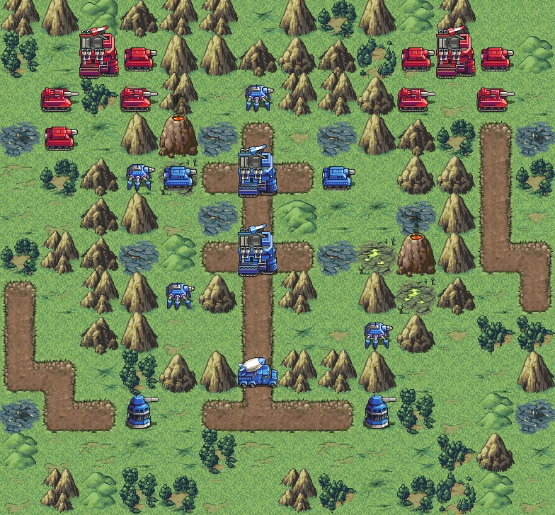 Battalion Vengeance Mission 5 Bull Horns Map (hidden Stealth Tanks)