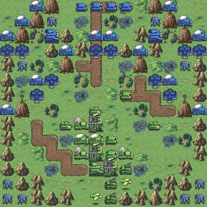 Battalion Vengeance Mission 8 Argent´s Return Map (hidden Stealth Tanks)