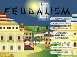 Feudalism II Main Menu