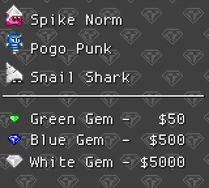 Second hint screen of Tower of Greed.