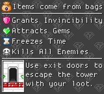 Third hint screen of Tower of Greed.