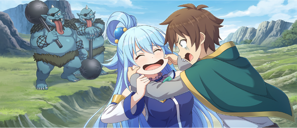 Kazuma Confesses His Sins to Aqua Konosuba - Reactio Mashup - BiliBili