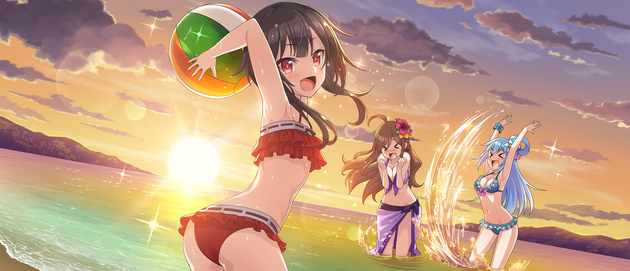 Download “Kazuma, Aqua & Megumin Trek Together Through Fairyland