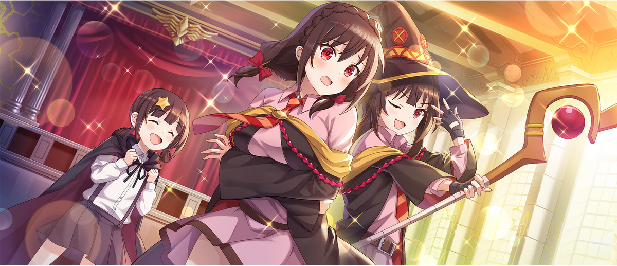 Download “Kazuma, Aqua & Megumin Trek Together Through Fairyland