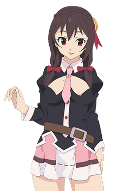 Yunyun Kono Subarashii Sekai Ni Shukufuku Wo Wiki Fandom - Yunyun Konosuba  Png,Anime Png - free transparent png images 