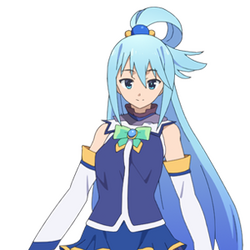 Aqua es el personaje más popular de Konosuba