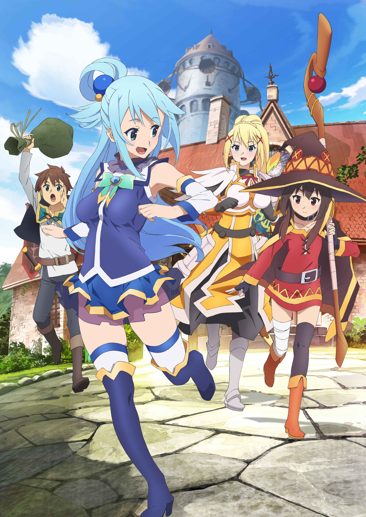 Preview Images and Staff List for Bakuen Episode 10 : r/Konosuba