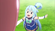 Konosuba - Aqua Froggy are cute