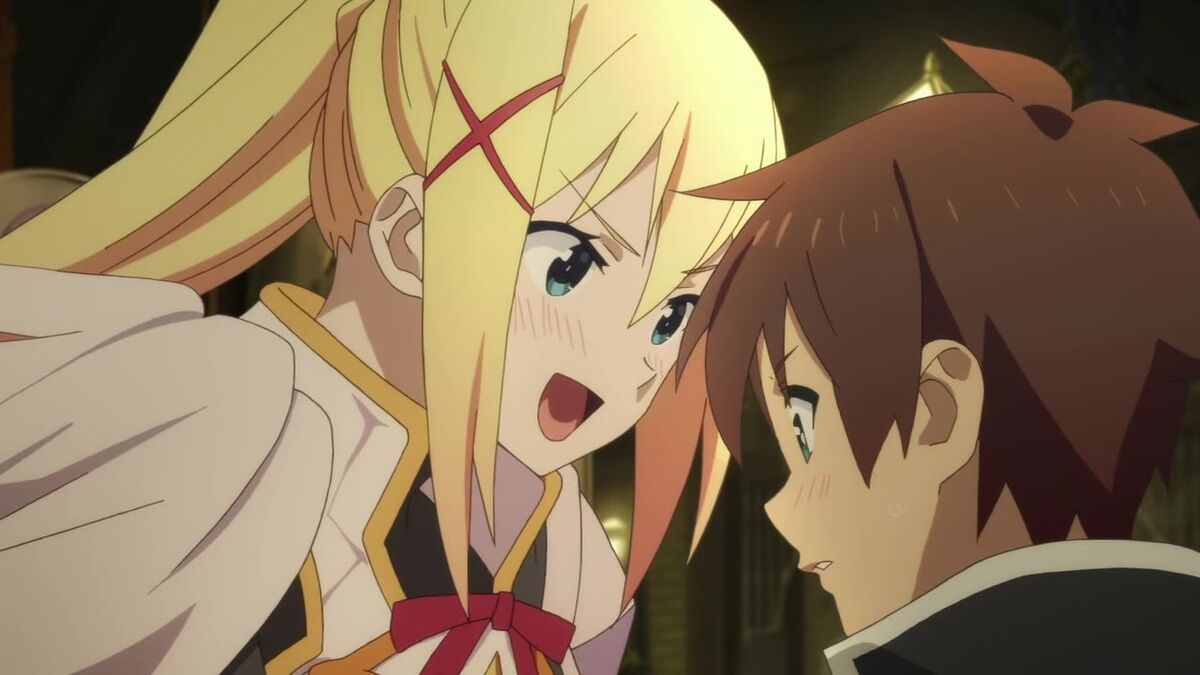 Kazuma made Megumin cry from joy - Final Scene - [ KonoSuba Movie