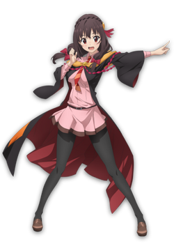 Yunyun Kono Subarashii Sekai Ni Shukufuku Wo Wiki Fandom - Yunyun Konosuba  Png,Anime Png - free transparent png images 