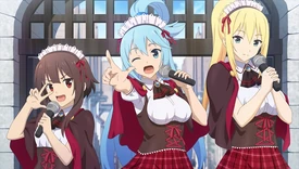 Aqua, , and  form the idol group ""