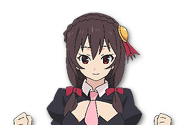 Yunyun Kono Subarashii Sekai Ni Shukufuku Wo Wiki Fandom - Yunyun Konosuba  Png,Anime Png - free transparent png images 