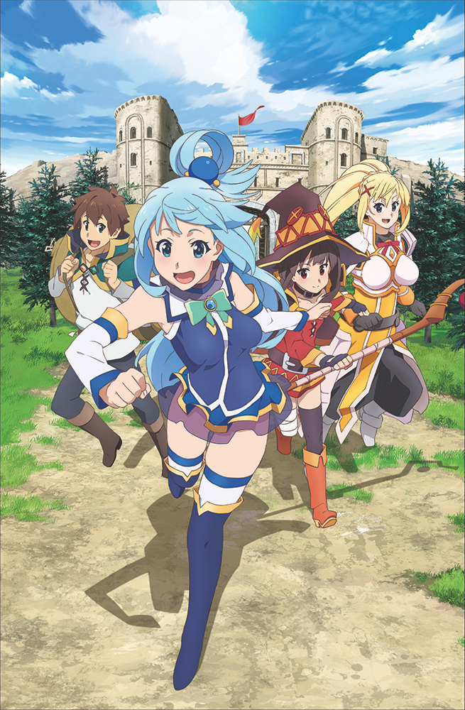 KonoSuba! anuncia su tercera temporada y una nueva serie spin-off