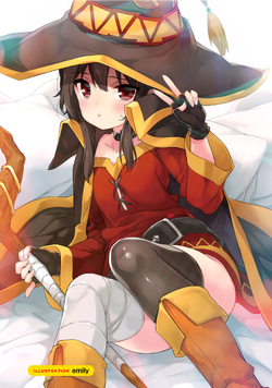 Megumin from Kono Subarashii Sekai ni Shukufuku wo by Caine-of-Nod