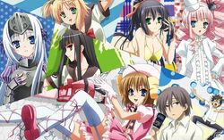 Yoshida Yuki, kore wa zombie desu ka, food, chopsticks, anime, HD wallpaper