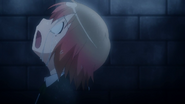 Haruka falls into a cry of despair after the loss of her little friend