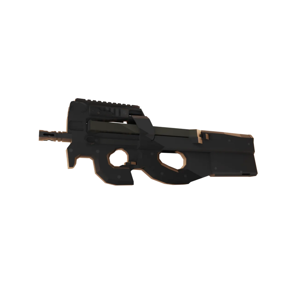 kenny/Planet soldier ＆Legend P90 MOD P90 'The Neutralizer' Store Blueprint with 'Handcuff' Charm