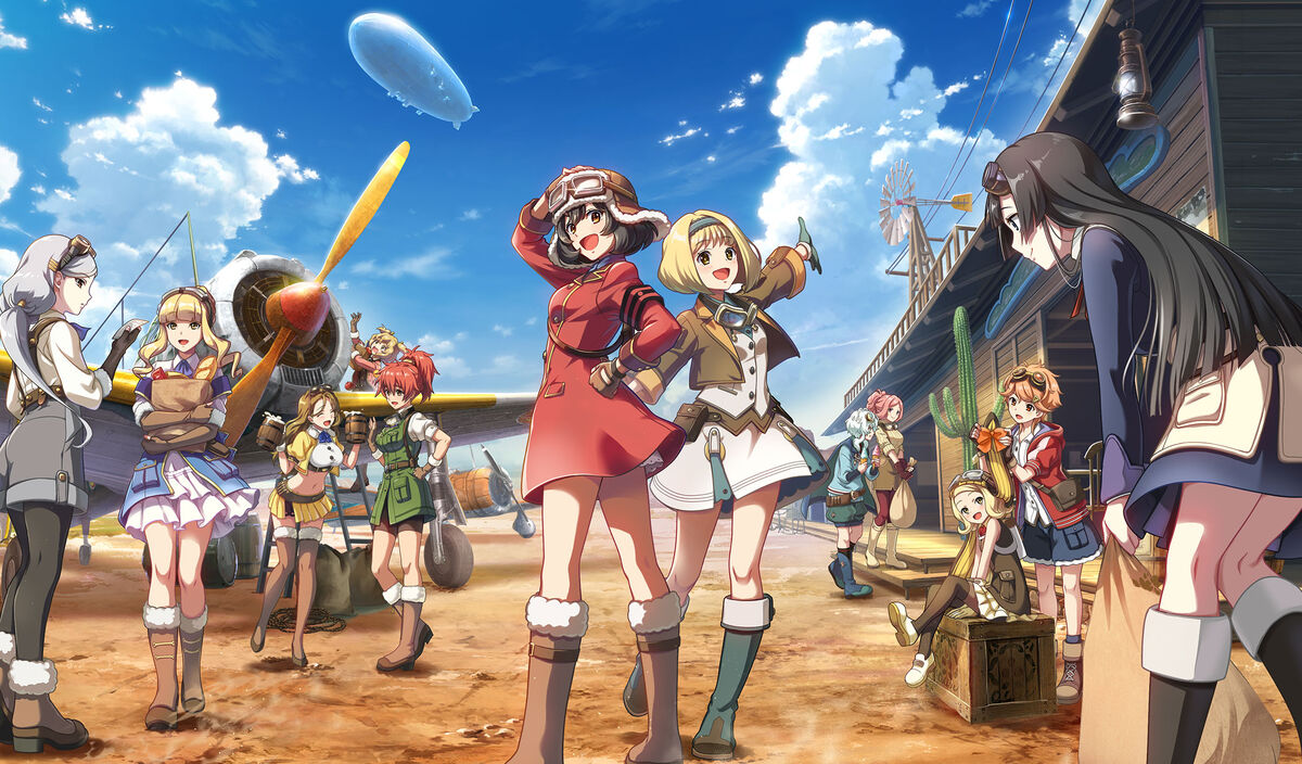 The Magnificent Kotobuki - Take Off Girls of the Sky