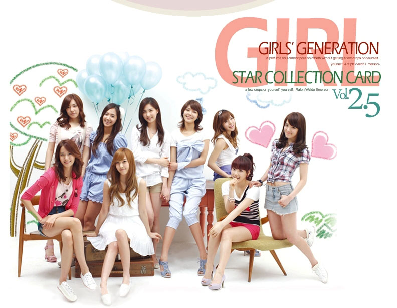 Girls' Generation Star Cards Season 2.5 | Kpop Collecting
