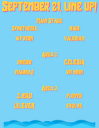 Confirmed Line Up