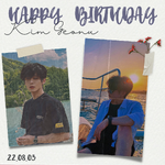 Geonu's 25th birthday poster (2022)