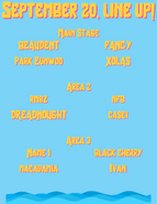 Confirmed Line Up