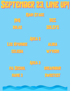 Confirmed Line Up