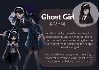HARAMverse - Intro Card Ghost Girl