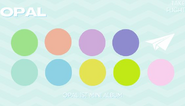 Opal Opalite Loyalty Card, Blank