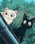 Jiji and Lily (Kiki's Delivery Service)