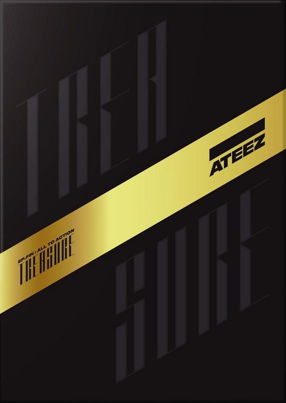 ATEEZ Treasure EP.FIN ALL TO ACTION 黒 - CD